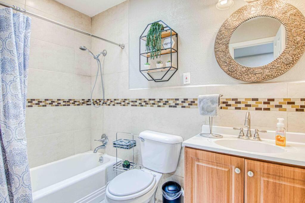 Вилла My Cozy Duplex A In The Heart Of West Side Эль-Пасо Экстерьер фото